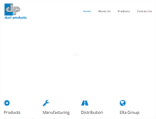 Tablet Screenshot of ductproducts.com